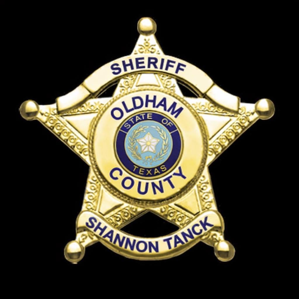 Oldham County sheriff's badge